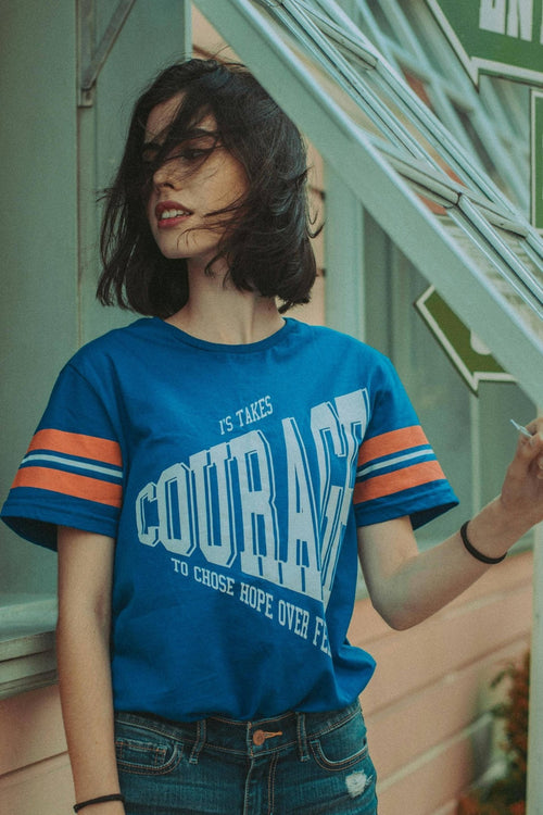 Courage Statement Tee - Threadify